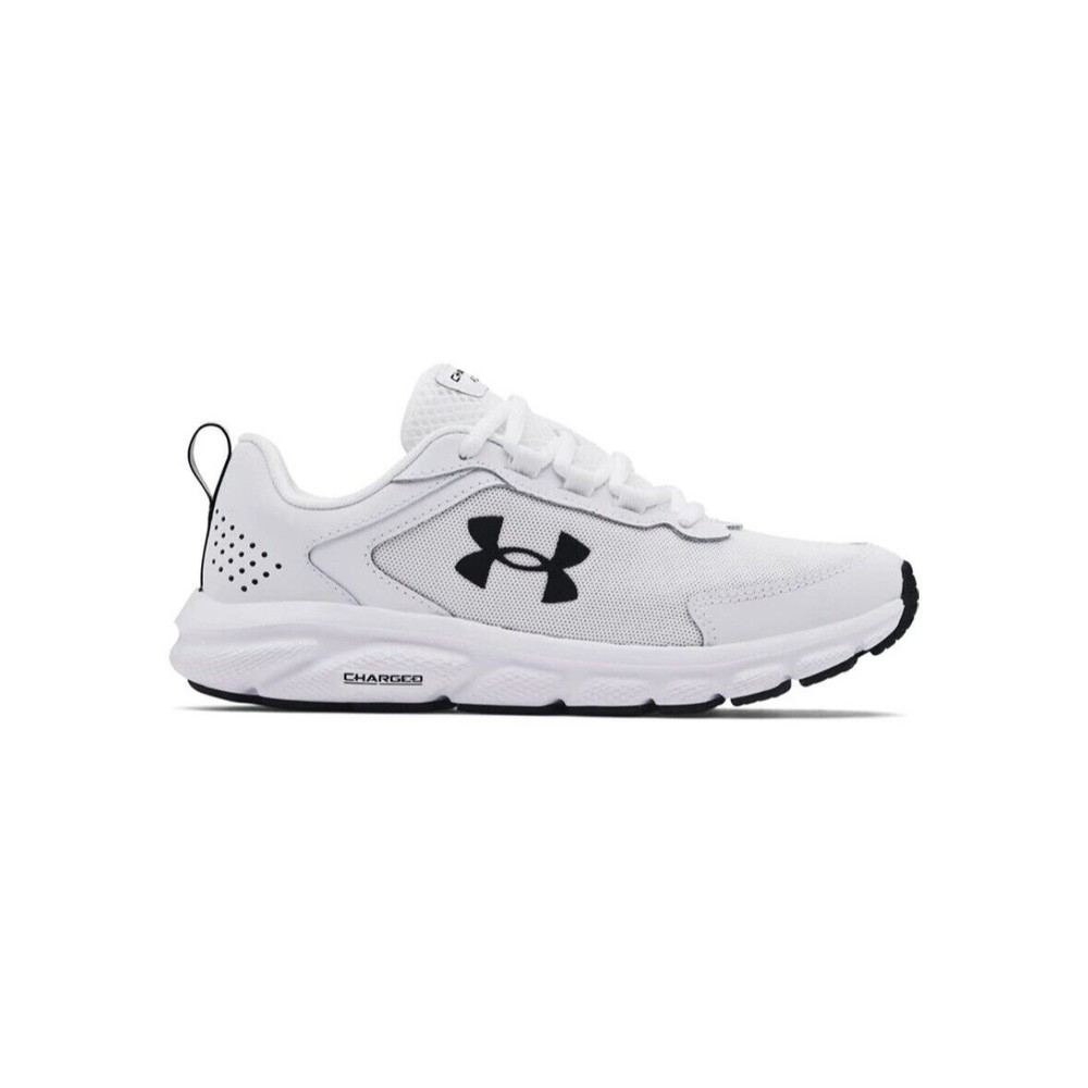 Under Armour Running Shoes Women Size 11 White Charged Assert 9 3024591-101 NWB - Picture 4 of 8